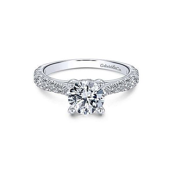 Gabriel & Co. Engagement Ring Mounting Dickinson Jewelers Dunkirk, MD