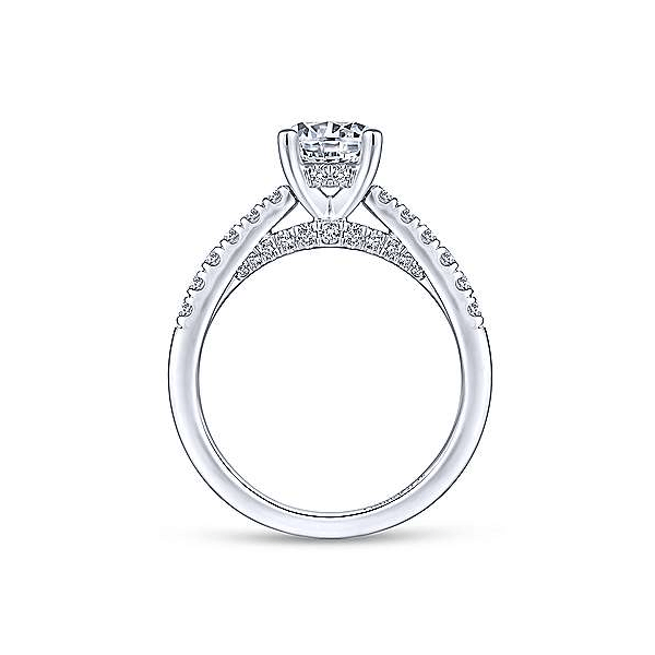 Gabriel & Co. Engagement Ring Mounting Image 2 Dickinson Jewelers Dunkirk, MD