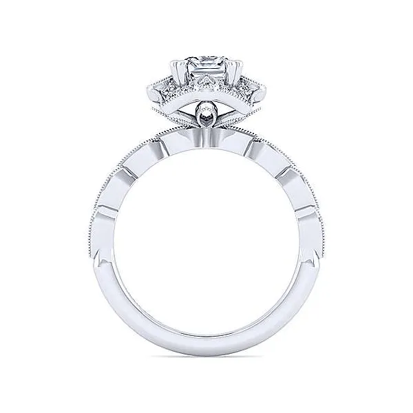 Gabriel & Co. Engagement Ring Mounting Image 2 Dickinson Jewelers Dunkirk, MD