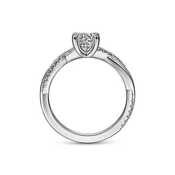 Gabriel & Co. Engagement Ring Mounting Image 2 Dickinson Jewelers Dunkirk, MD