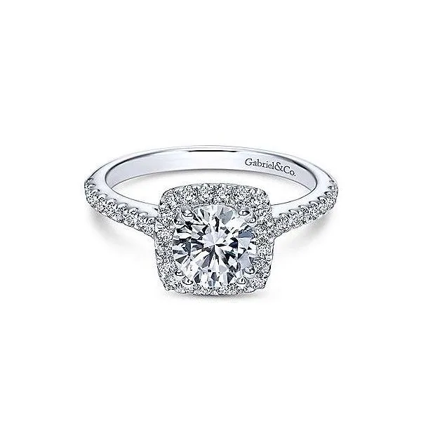 Gabriel & Co. Engagement Ring Mounting Dickinson Jewelers Dunkirk, MD