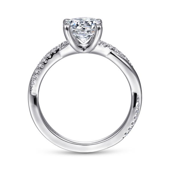 Estate 14K White Gold 2.01 Carat Diamond Engagement Ring - Josephs Jewelers