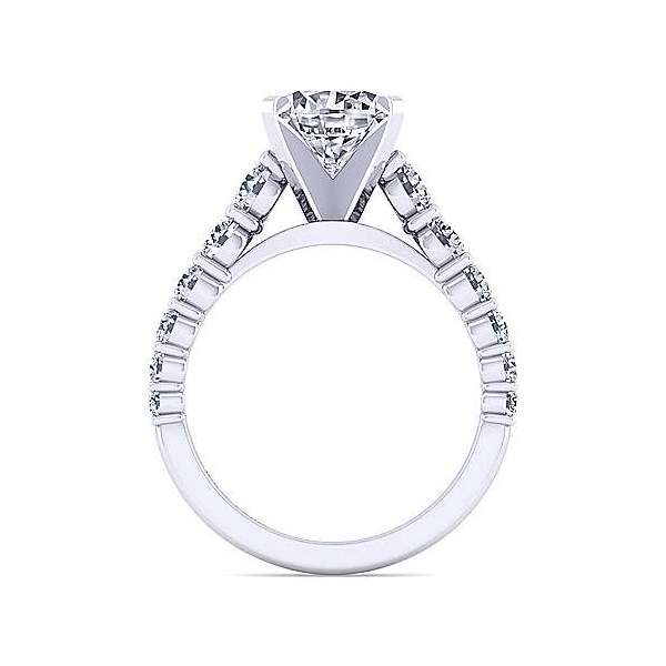 Gabriel & Co. Engagement Ring Mounting Image 2 Dickinson Jewelers Dunkirk, MD