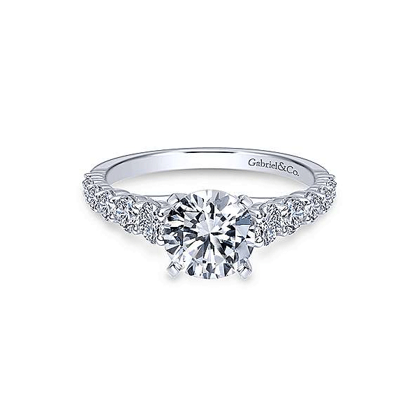Gabriel & Co. Engagement Ring Mounting Dickinson Jewelers Dunkirk, MD
