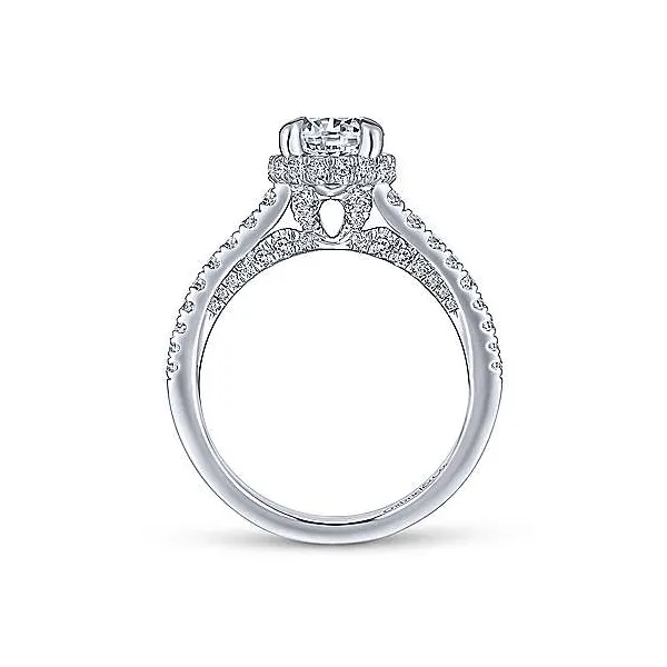 Gabriel & Co. Engagement Ring Mounting Image 2 Dickinson Jewelers Dunkirk, MD