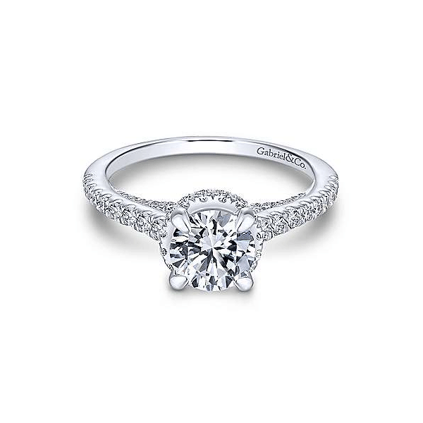 Gabriel & Co. Engagement Ring Mounting Dickinson Jewelers Dunkirk, MD