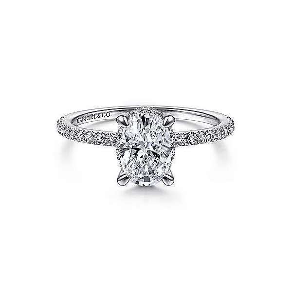 Gabriel & Co. Engagement Ring Mounting Dickinson Jewelers Dunkirk, MD