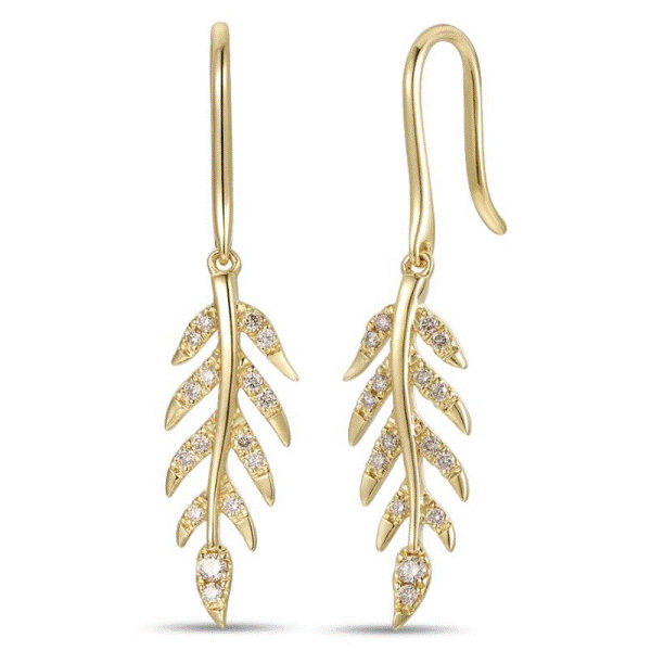 14k Gold Nude Diamond™ Earrings Dickinson Jewelers Dunkirk, MD