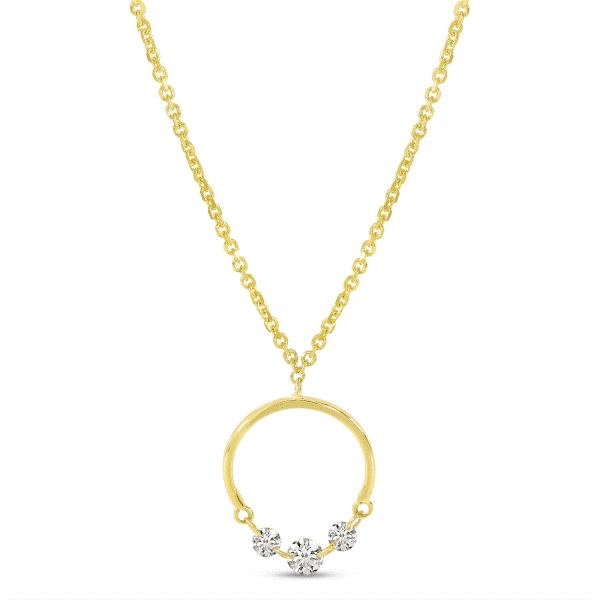 14k Yellow Gold Diamond Pendant Dickinson Jewelers Dunkirk, MD