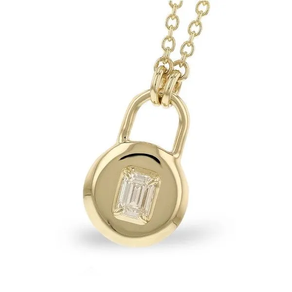 14k Yellow Gold Diamond Pendant Dickinson Jewelers Dunkirk, MD
