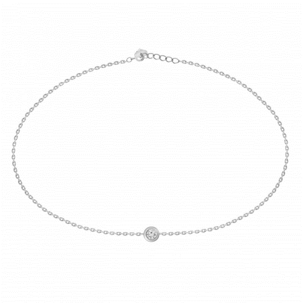18k White Gold Diamond Bracelet Dickinson Jewelers Dunkirk, MD