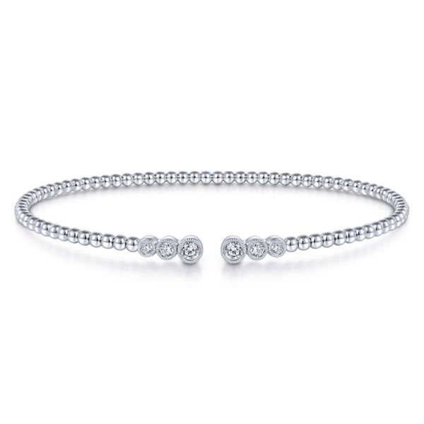 14k White Gold Diamond Bracelet Dickinson Jewelers Dunkirk, MD