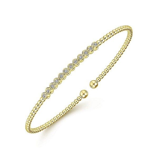 14k Yellow Gold Diamond Bracelet Image 2 Dickinson Jewelers Dunkirk, MD