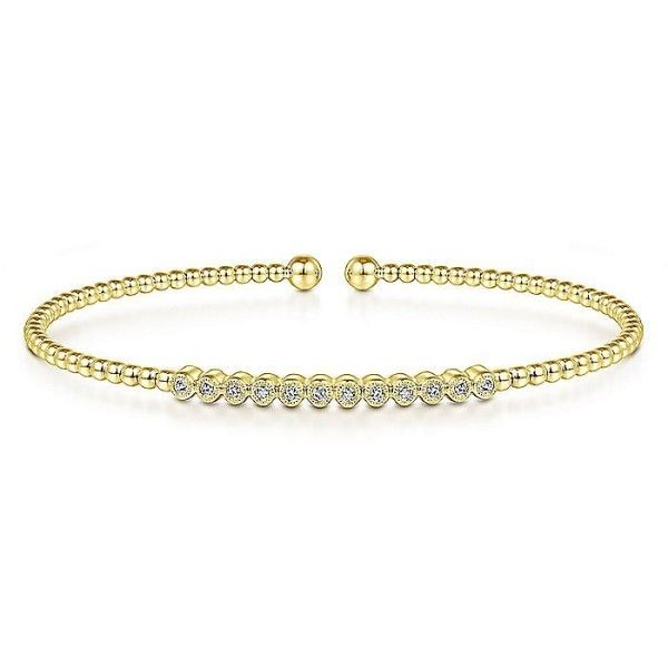 14k Yellow Gold Diamond Bracelet Dickinson Jewelers Dunkirk, MD