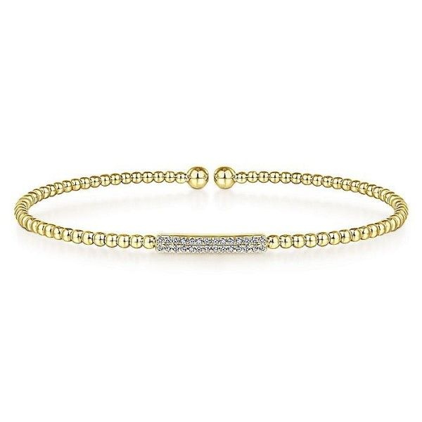 14k Yellow Gold Diamond Bracelet Dickinson Jewelers Dunkirk, MD