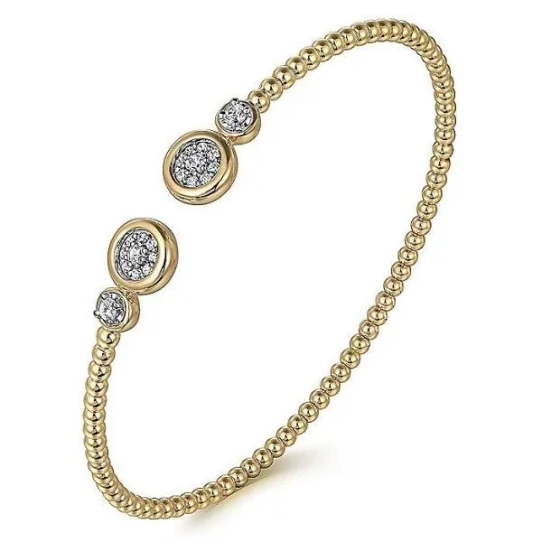 14k Yellow Gold Diamond Bracelet Image 2 Dickinson Jewelers Dunkirk, MD