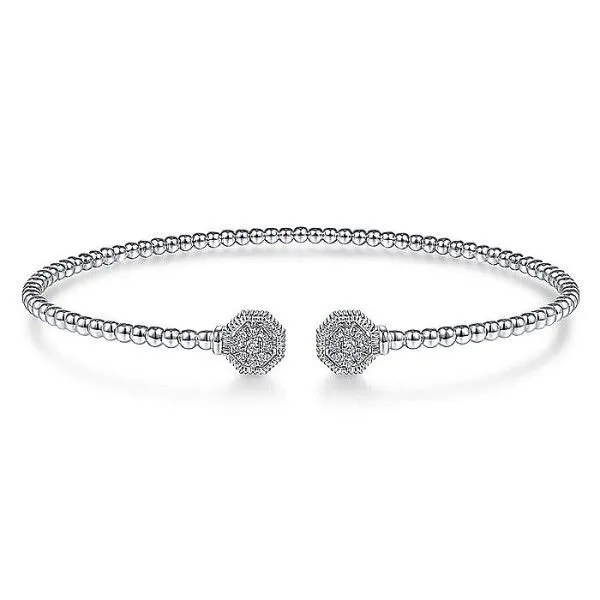 Hexagon Split Bangle Diamond Bracelet Dickinson Jewelers Dunkirk, MD