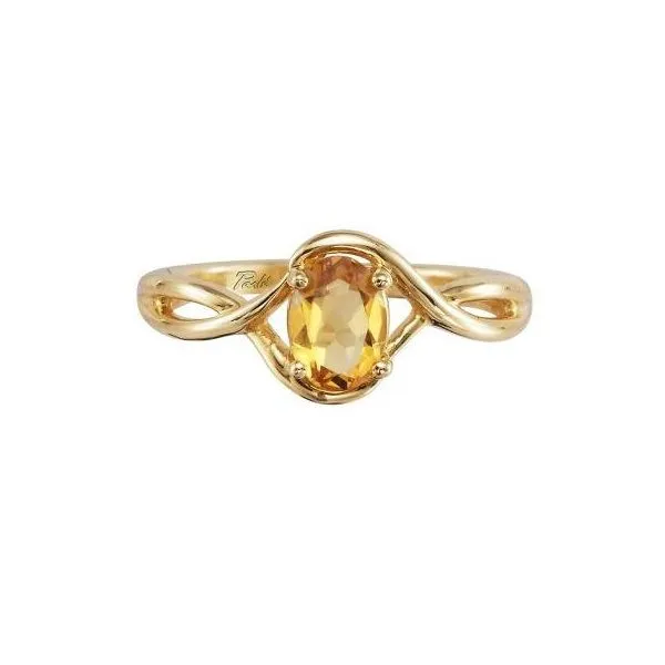 14k Yellow Gold Citrine Ring Dickinson Jewelers Dunkirk, MD