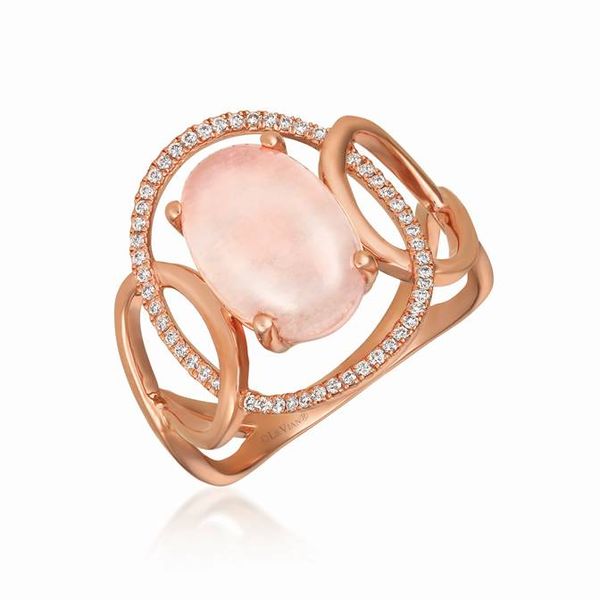 Pink Quartz Diamond Ring Dickinson Jewelers Dunkirk, MD
