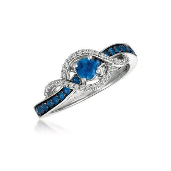 14k Vanilla Gold® Blueberry Sapphire™ Ring Dickinson Jewelers Dunkirk, MD