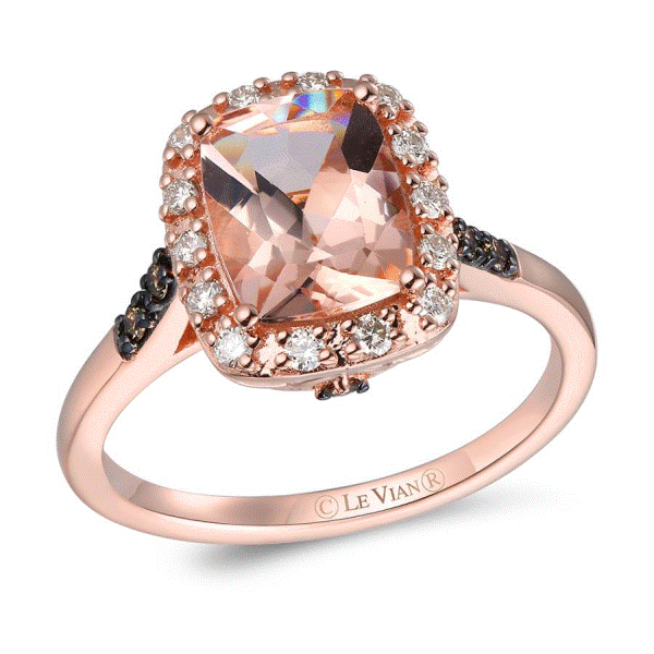 Gemstone Morganite Ring Under 200 14k Gold Peach Morganite™ Ring