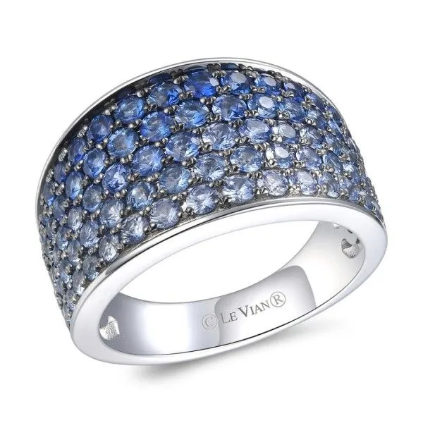 14k Gold Denim Ombré® Sapphire Band Dickinson Jewelers Dunkirk, MD