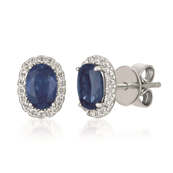 14k Gold Blueberry Sapphire™ Earrings Dickinson Jewelers Dunkirk, MD