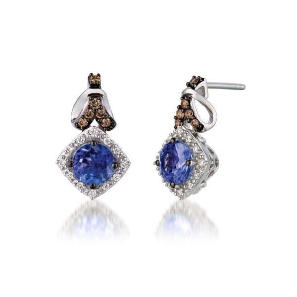 14 Gold Blueberry Tanzanite® Earrings Dickinson Jewelers Dunkirk, MD