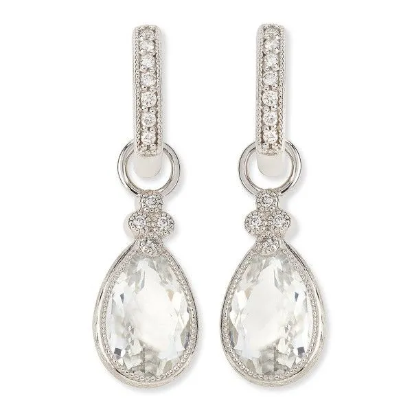 18k White Gold Earring Charms Dickinson Jewelers Dunkirk, MD