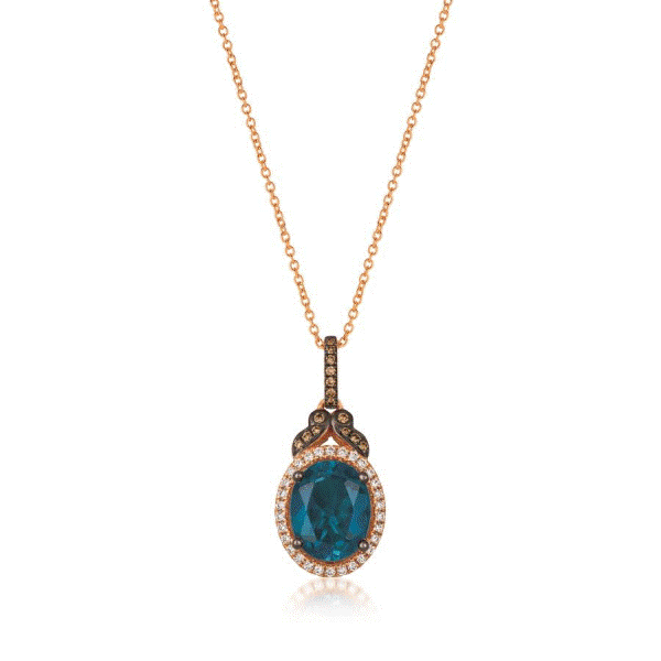14k Gold Deep Sea Blue Topaz™ Pendant Dickinson Jewelers Dunkirk, MD