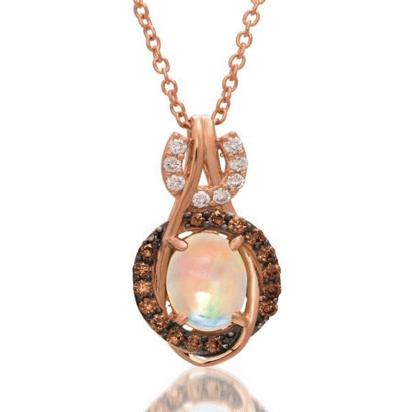 Raw Ethiopian Opal Necklace Pendant October Birthstone Chakra Healing –  Pure Soul Jewels