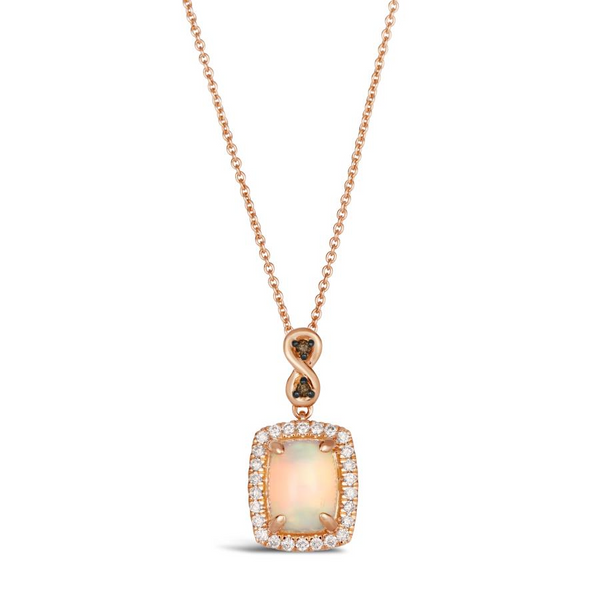 14Kt Rose Gold Neopolitan Opal Pendant Dickinson Jewelers Dunkirk, MD