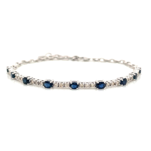 14k Gold Blueberry Sapphire® Bracelet Dickinson Jewelers Dunkirk, MD