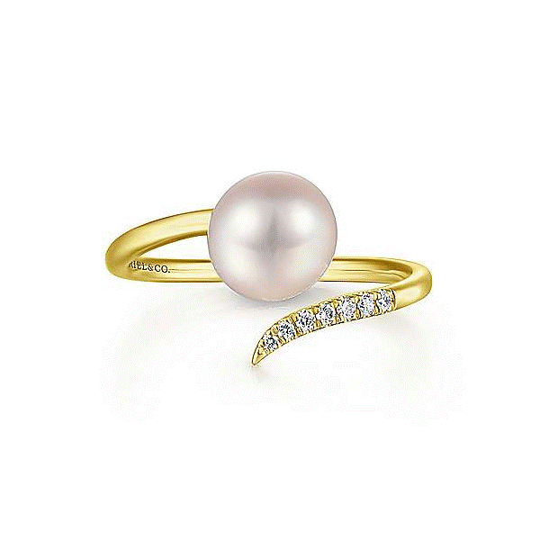 14k Yellow Gold Pearl Ring Dickinson Jewelers Dunkirk, MD