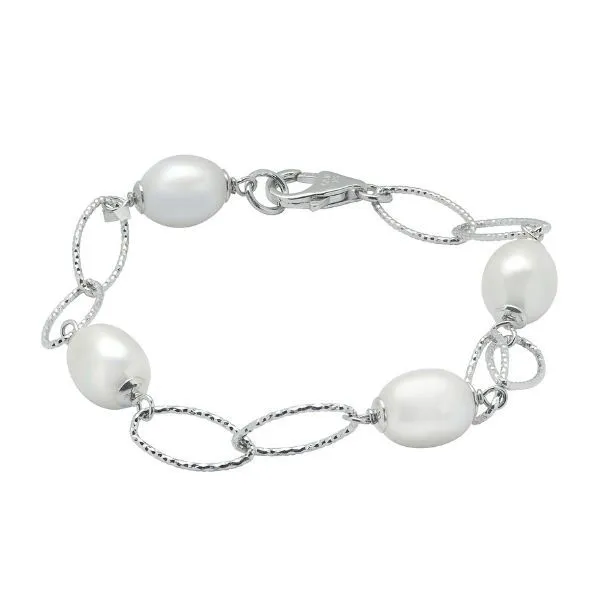 Sterling Silver Pearl Bracelet Dickinson Jewelers Dunkirk, MD