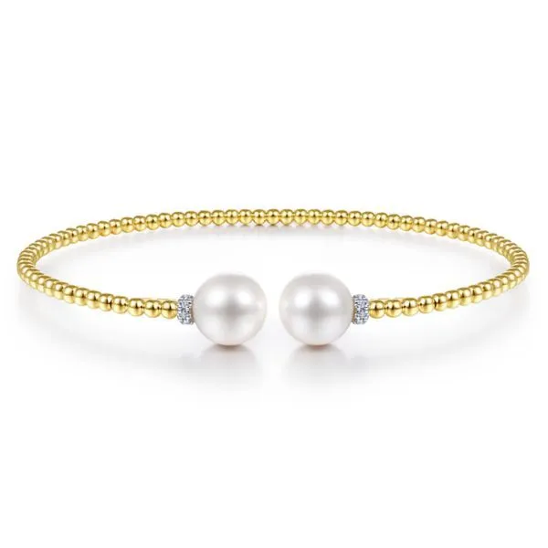 14k Yellow Gold Pearl Bracelet Dickinson Jewelers Dunkirk, MD