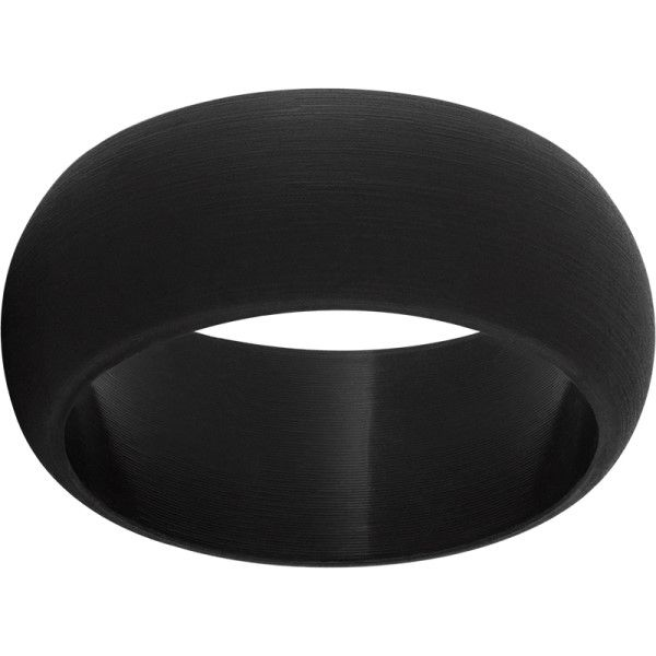 Black TruBand Silicone™ Domed Band Dickinson Jewelers Dunkirk, MD