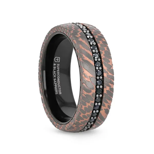 Black Tungsten Wedding Band Dickinson Jewelers Dunkirk, MD