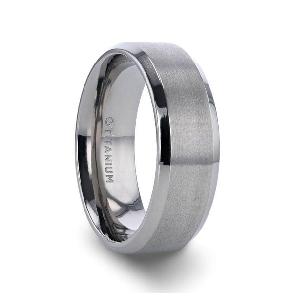 Titanium Men's Wedding Band Dickinson Jewelers Dunkirk, MD