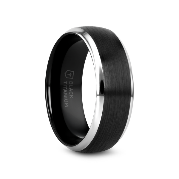 Black Titanium Wedding Band Dickinson Jewelers Dunkirk, MD