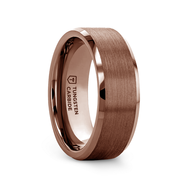 Espresso Tungsten Carbide Wedding Band Dickinson Jewelers Dunkirk, MD