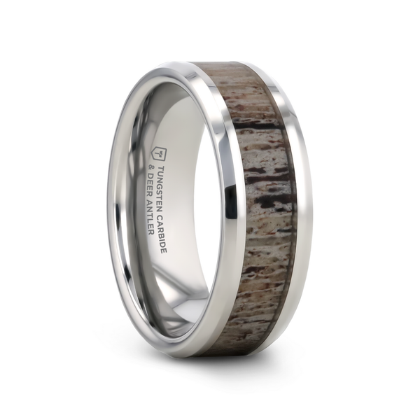 Polished Tungsten Carbide Men's Wedding Band Dickinson Jewelers Dunkirk, MD