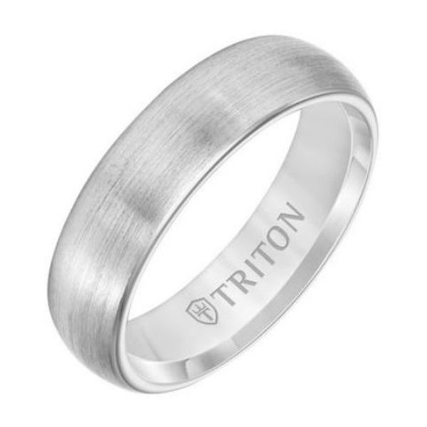 Satin Finish Tungsten Carbide Band Dickinson Jewelers Dunkirk, MD