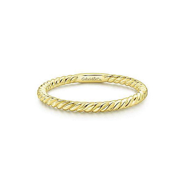 14k Yellow Gold Stacking Band Dickinson Jewelers Dunkirk, MD