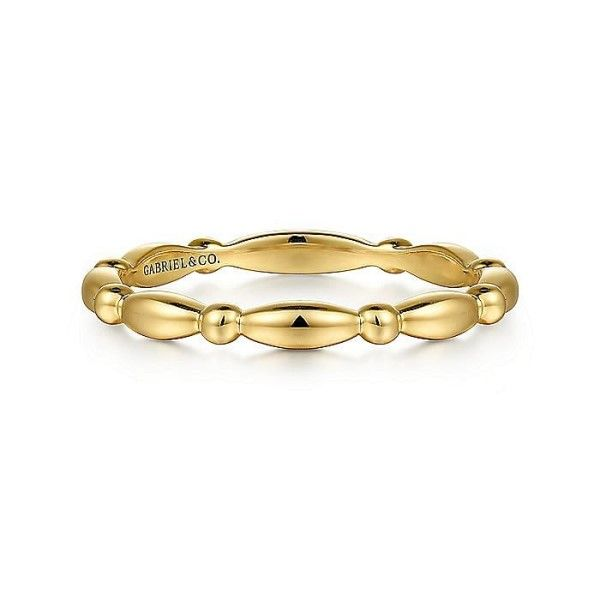 14k Yellow Gold Stacking Band Dickinson Jewelers Dunkirk, MD