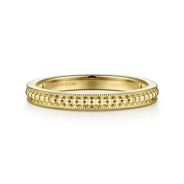 14Kt Textured Bujukan Stackable Fashion Ring Dickinson Jewelers Dunkirk, MD