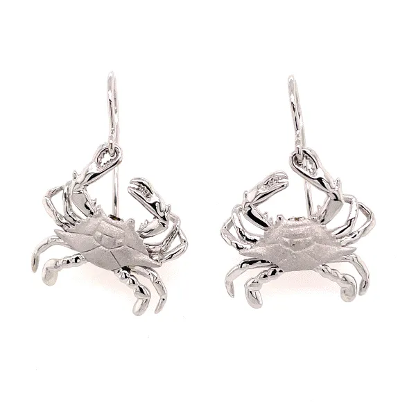 14k White Gold "Sweet Sookie" Dangle Earrings Dickinson Jewelers Dunkirk, MD