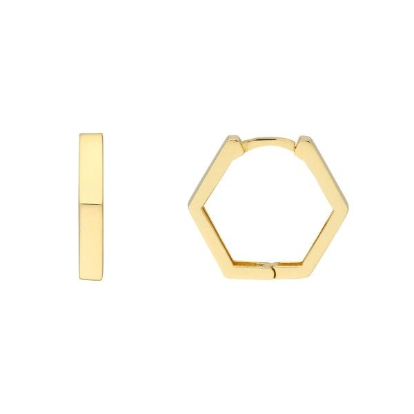 14k Yellow Gold Huggie Earrings Dickinson Jewelers Dunkirk, MD