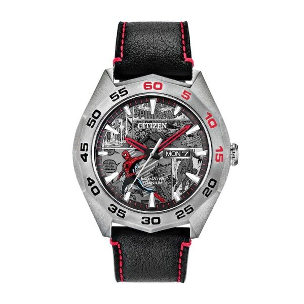 Men's CITIZEN® Limited Edition Spider-Man Watch Dickinson Jewelers Dunkirk, MD