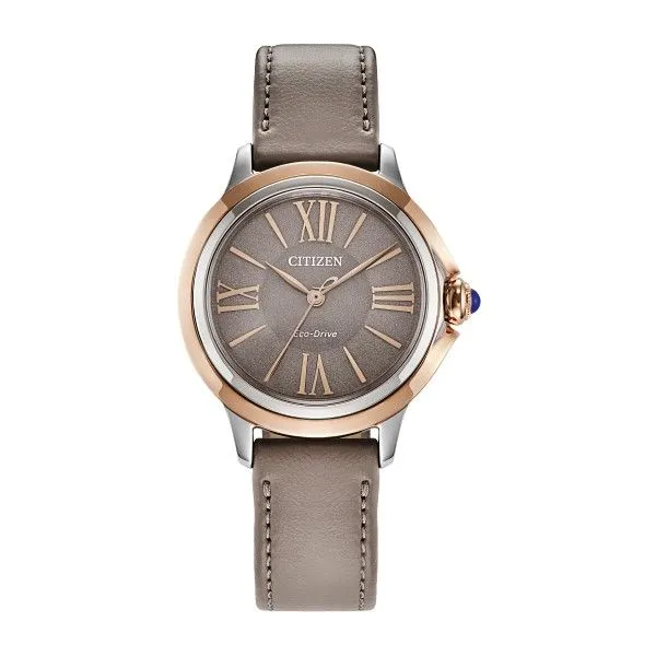 Taupe Leather Watch Dickinson Jewelers Dunkirk, MD